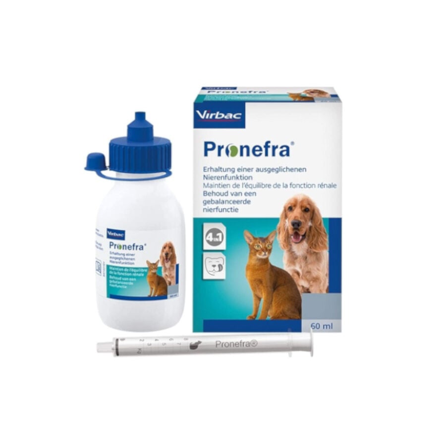 60 ml Virbac Pronefra Suplemento Alimentar para C&atilde;es e gatos, , large Imagem n&uacute;mero 1